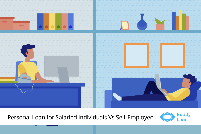 salaried individuals VS self-employed