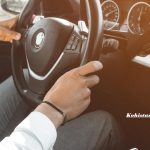 Luxury car driving anxiety