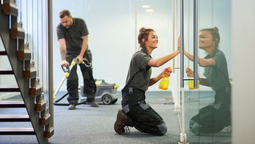 What do commercial cleaning services include