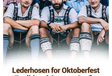 Lederhosen for Oktoberfest Traditional German Outfits
