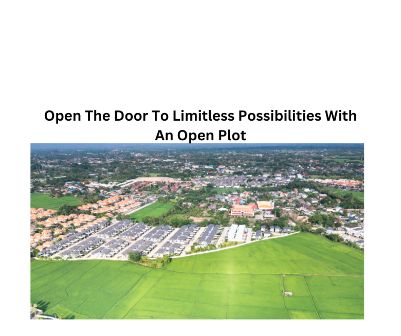 Open The Door To Limitless Possibilities With An Open Plot