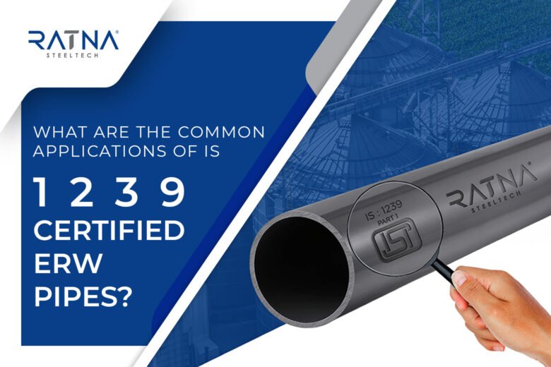 What are the Common Applications of IS 1239 Certified ERW Pipes